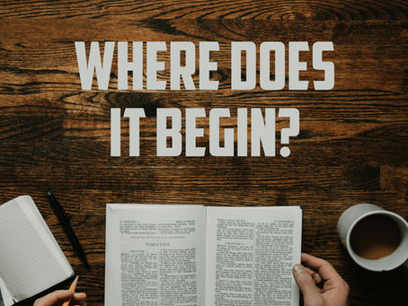 Where Does It Begin?
