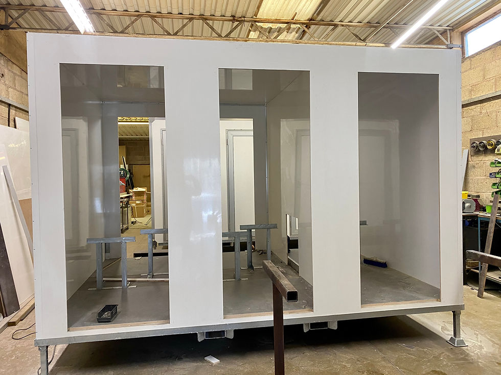 Manufacturing-of-shower-pod