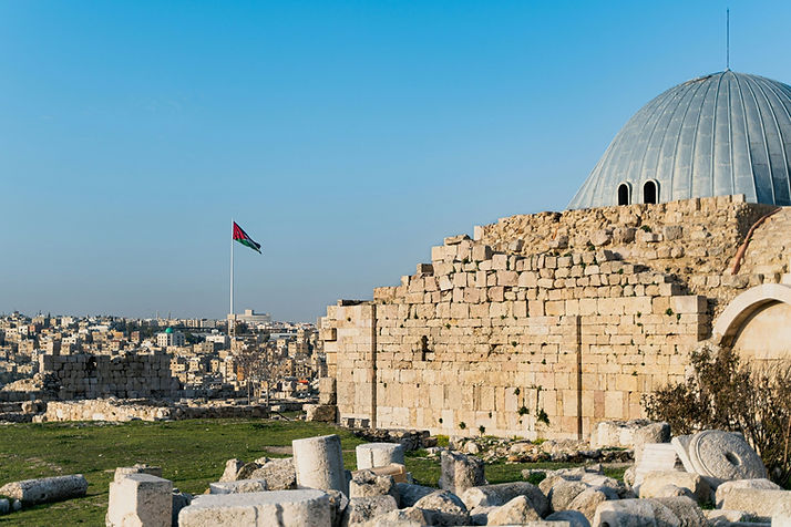 The Amman Citadel is an archeological site at the center of downtown Amman, the capital of Jordan. The L-shaped hill is one of the seven hills that originally made up Amman. The Citadel has a long history of occupation by many great civilizations - Abdularhman Khewani