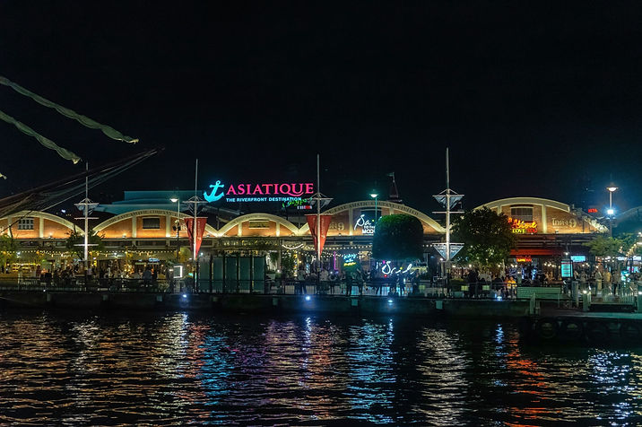 Asiatique, a pier viewpoint from Chao Phraya River - Kylle Pangan