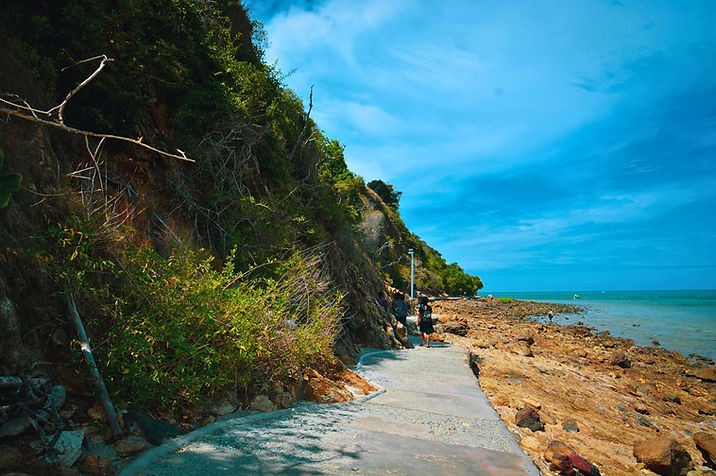 Seaside walkway, Port Moresby, Papua New Guinea - Jelilah Kum