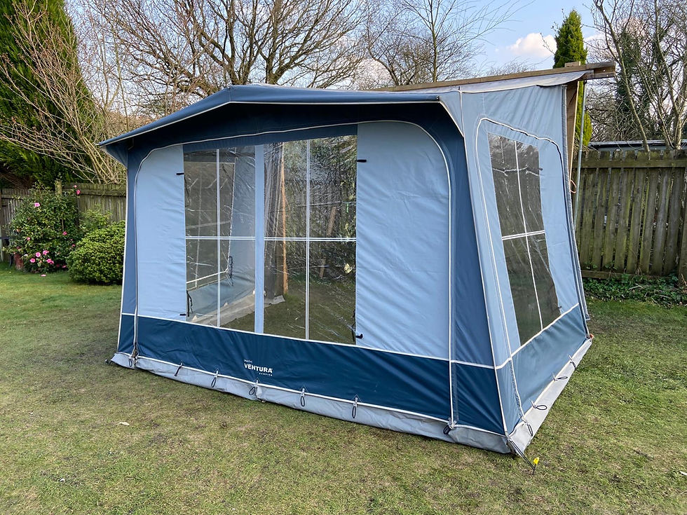Isabella Ventura Marlin Blue 3.3m Porch Awning