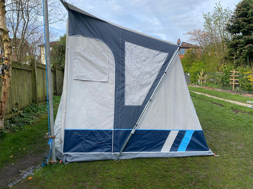 Thumbnail: Dorema Mistral - Blue 3m Porch Awning