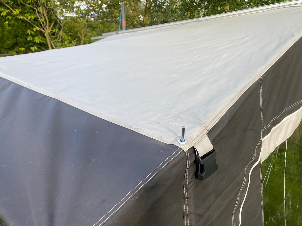 Thumbnail: Dorema Safari XL - 3.2m Porch Awning Black