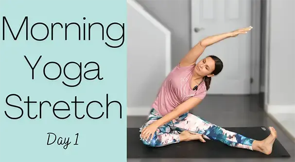 7 Day Yoga Challenge  Day 1 - Morning Yoga Stretch