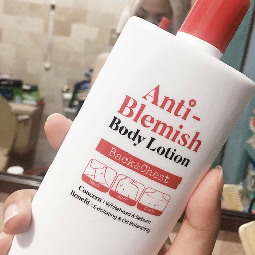 anti blemish body lotion