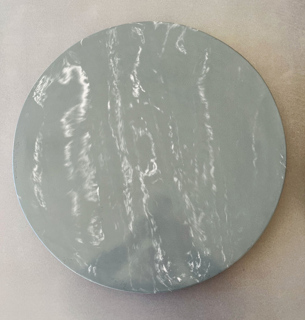 Thumbnail: Designer Concrete Lazy Susan - Handmade Centrepiece