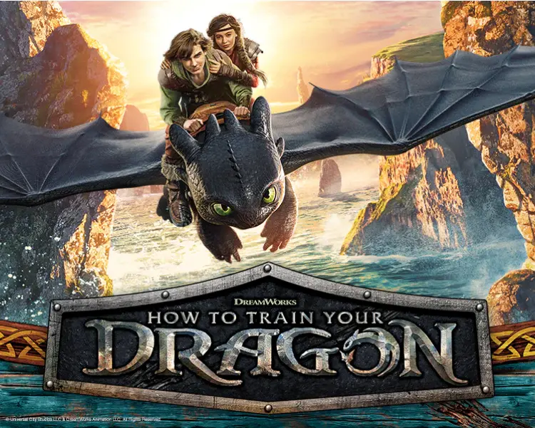 How to Train your Dragon Movie Fundraiser.