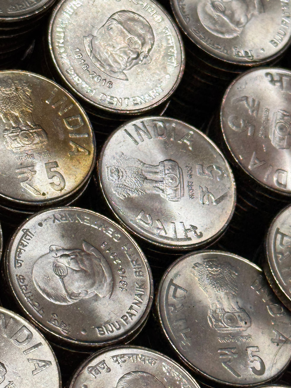 Thumbnail: 5₹ commemorative UNC coin of Biju patnaik Set of 50 coins