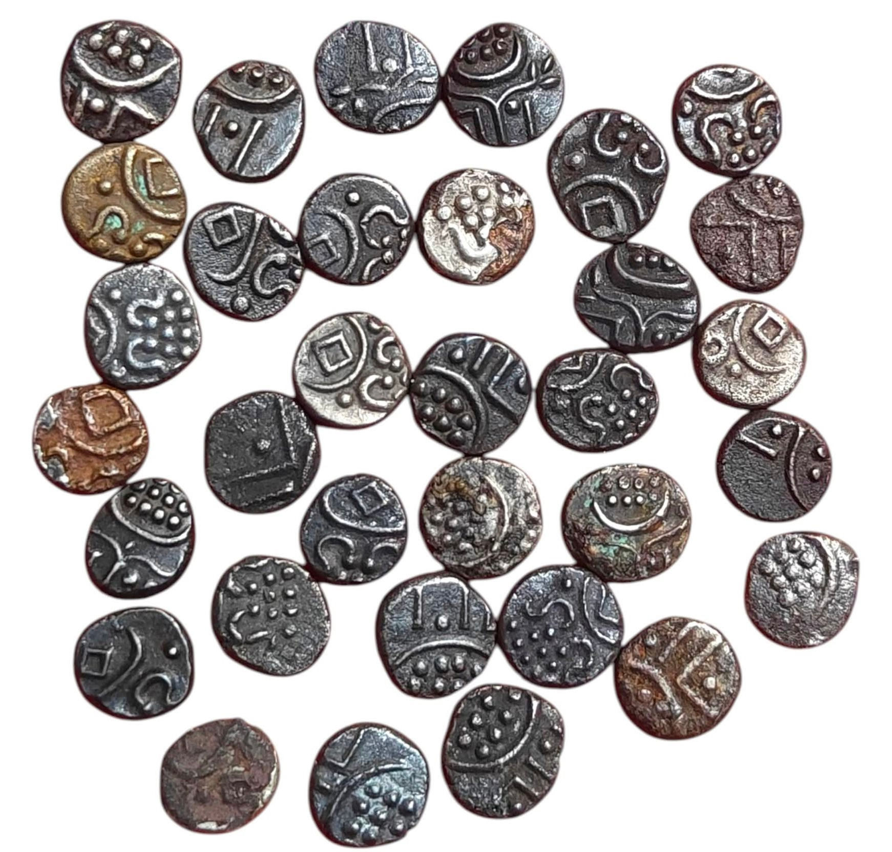 Travancore Vellichukram Silver Fanam any one coin