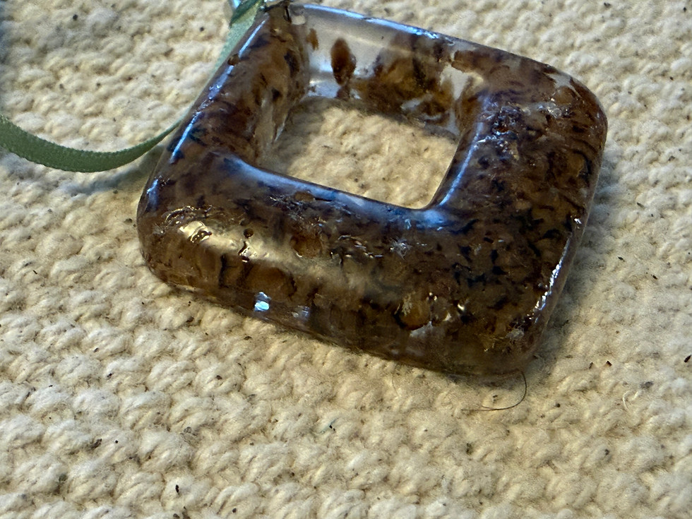 Thumbnail: Nutmeg Rounded Diamond Pendant
