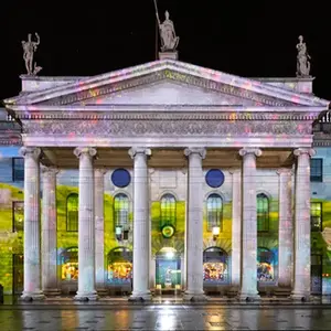 Dublin Winter lights: Projection Mapping