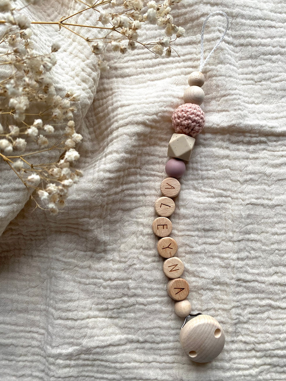 Miniaturbild: "Schnullerkette - Greta"