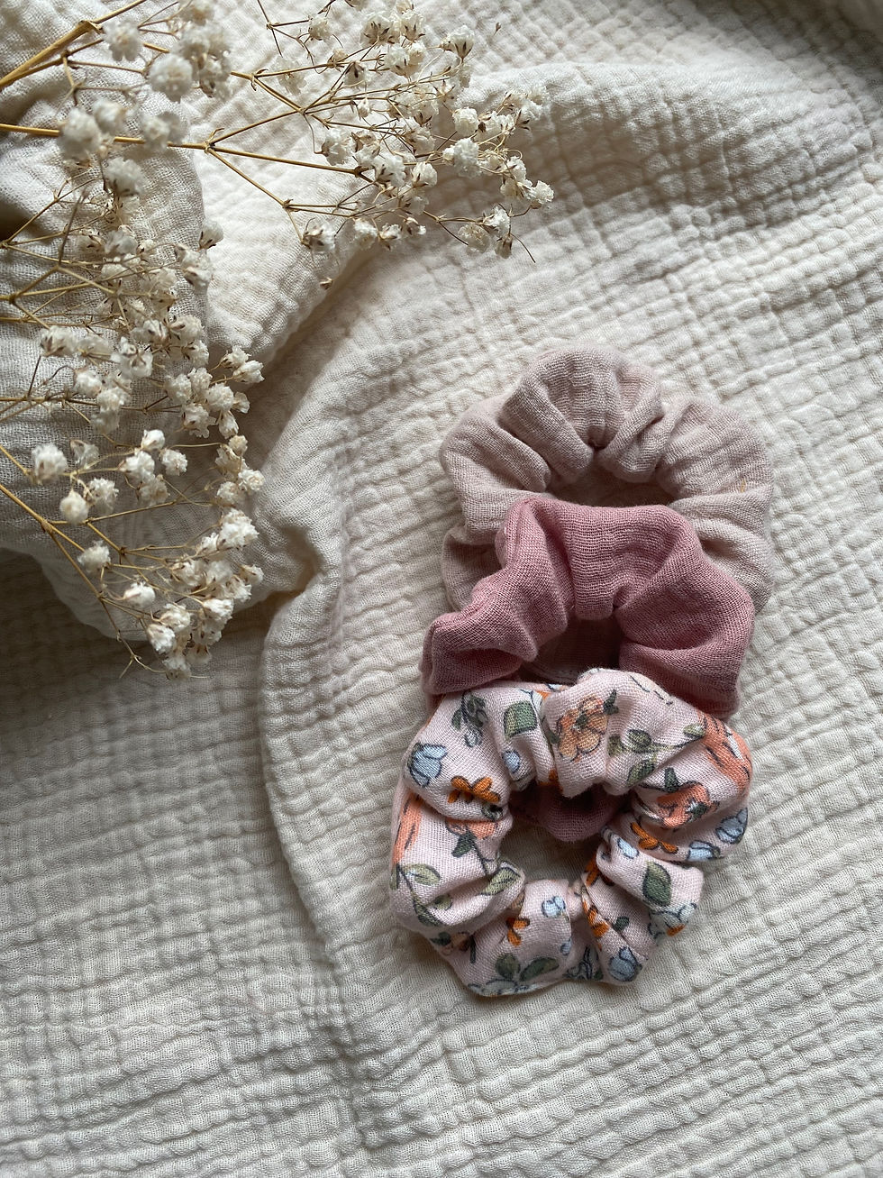 Miniaturbild: "große Scrunchies"