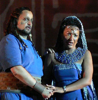 Aida alle Terme di Caracalla con Franco