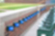 Chicago Cubs brick wall cup holders
