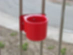 Railing vertical baluster mount