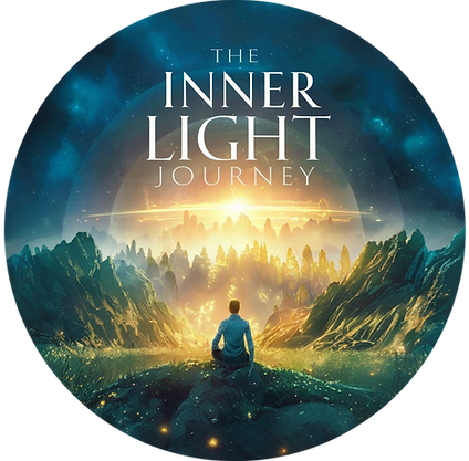 image: the inner light journey meditation person