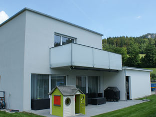 Glasgeländer Balkon 