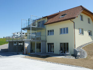 Stahlkonstruktion für Balkon