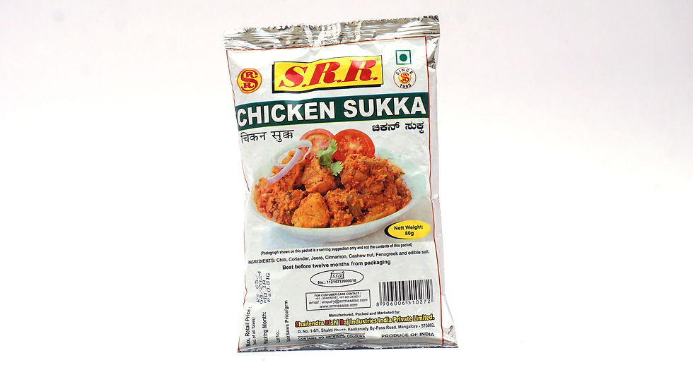 SRR Chicken Dry(Sukka) Masala(80Gm )