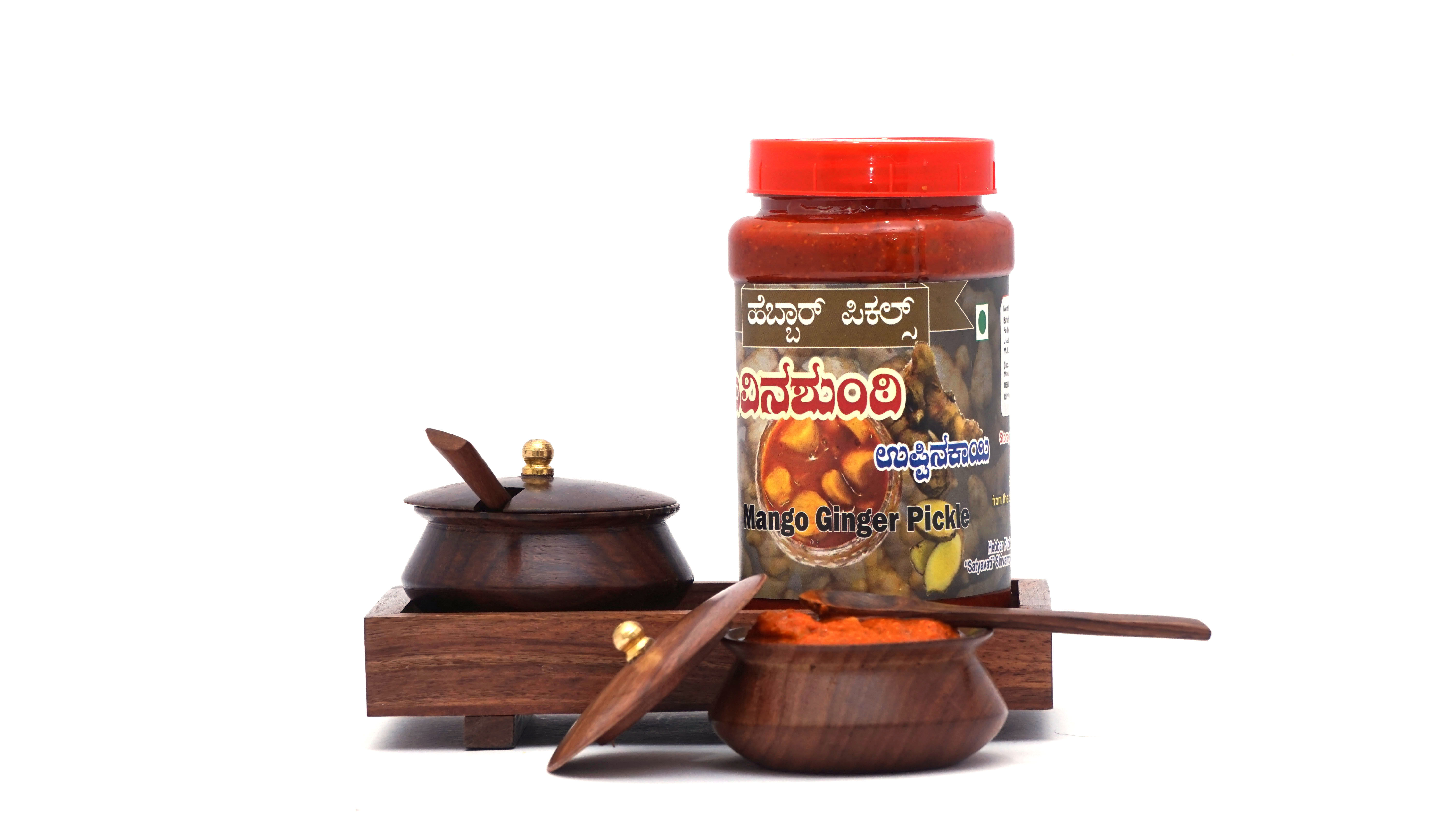 Hebbar Mango Ginger Pickle(500Gm )