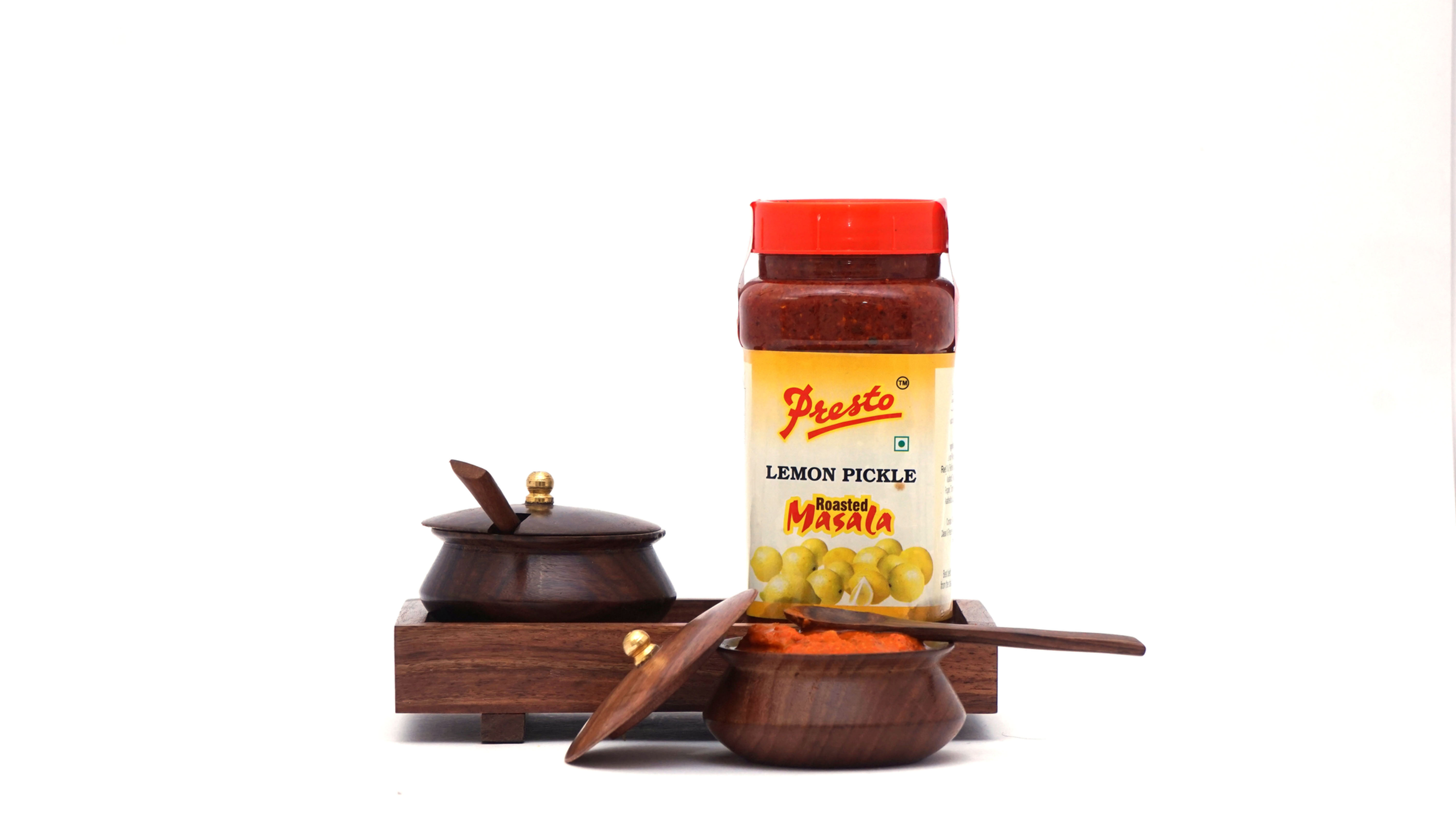 Presto Lemon Pickle (Roasted Masala)( 500Gm )