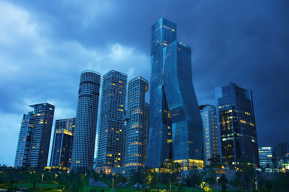 New skyline in Santa Fe, Mexico City. .jpg