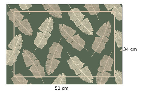 Miniatura: Jogo Americano Papel Elegante Mesa Posta Almoço Jantar 100u