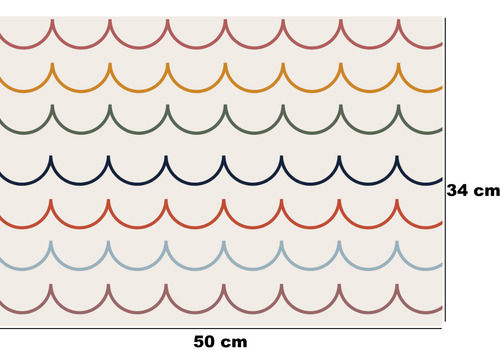Miniatura: Jogo Americano Papel Elegante Mesa Posta Almoço Jantar 100u