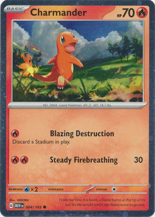 Charmander (Cosmos Holo)