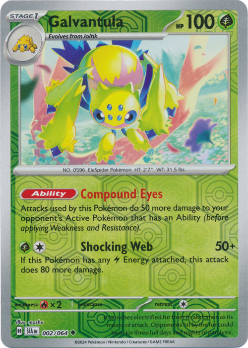 Galvantula (Reverse Holo)