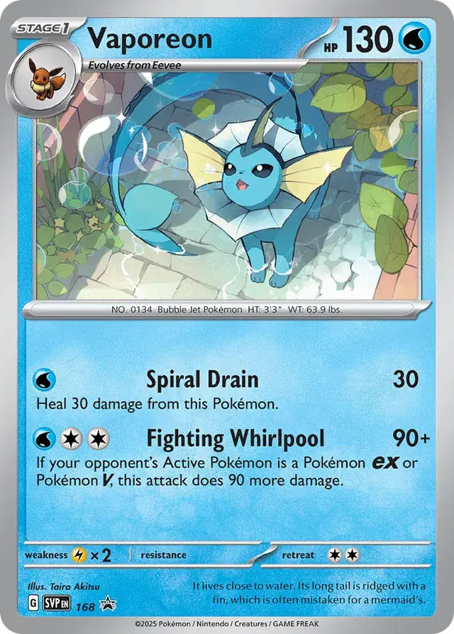 Vaporeon (Cosmos Holo)