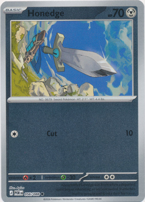 Honedge (Reverse Holo)