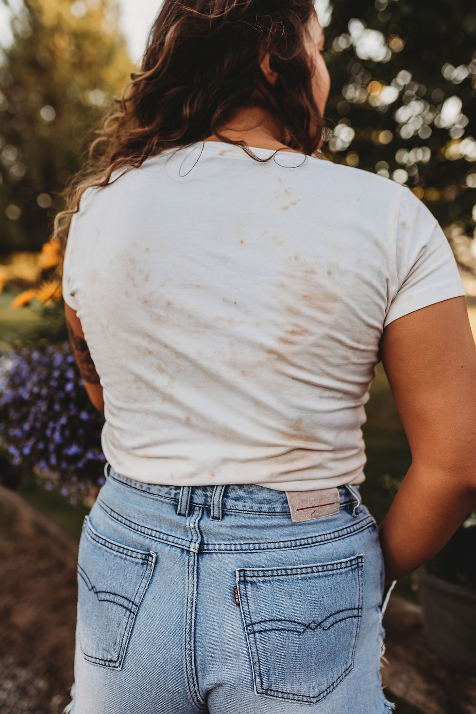 Thumbnail: Fitted Cotton Eco-Dyed T-Shirt
