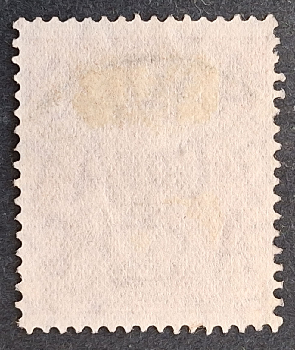 Thumbnail: 1933 Australia 5d Orange Bwn KGV Stamp MCCAWMK Telegraph Office Geelong Vic PMK