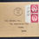 Thumbnail: 1952 Great Britain QE2 FDC ties 4 Stamps cd Oldham sent Locally w Cachet