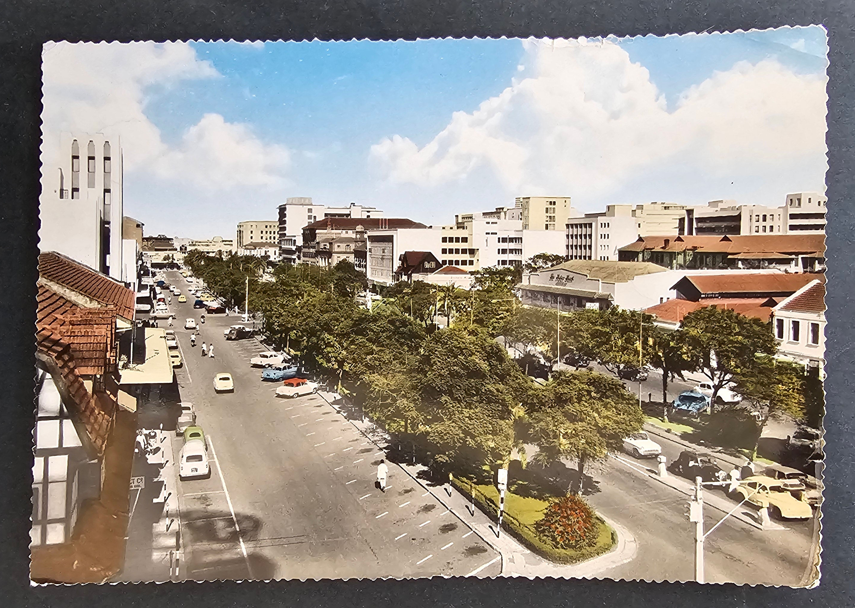 1962 Great Britain Postcard-Delamere Avenue 3d Stamp cd Field Post Office