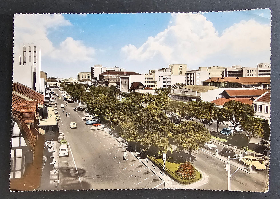 1962 Great Britain Postcard-Delamere Avenue 3d Stamp cd Field Post Office