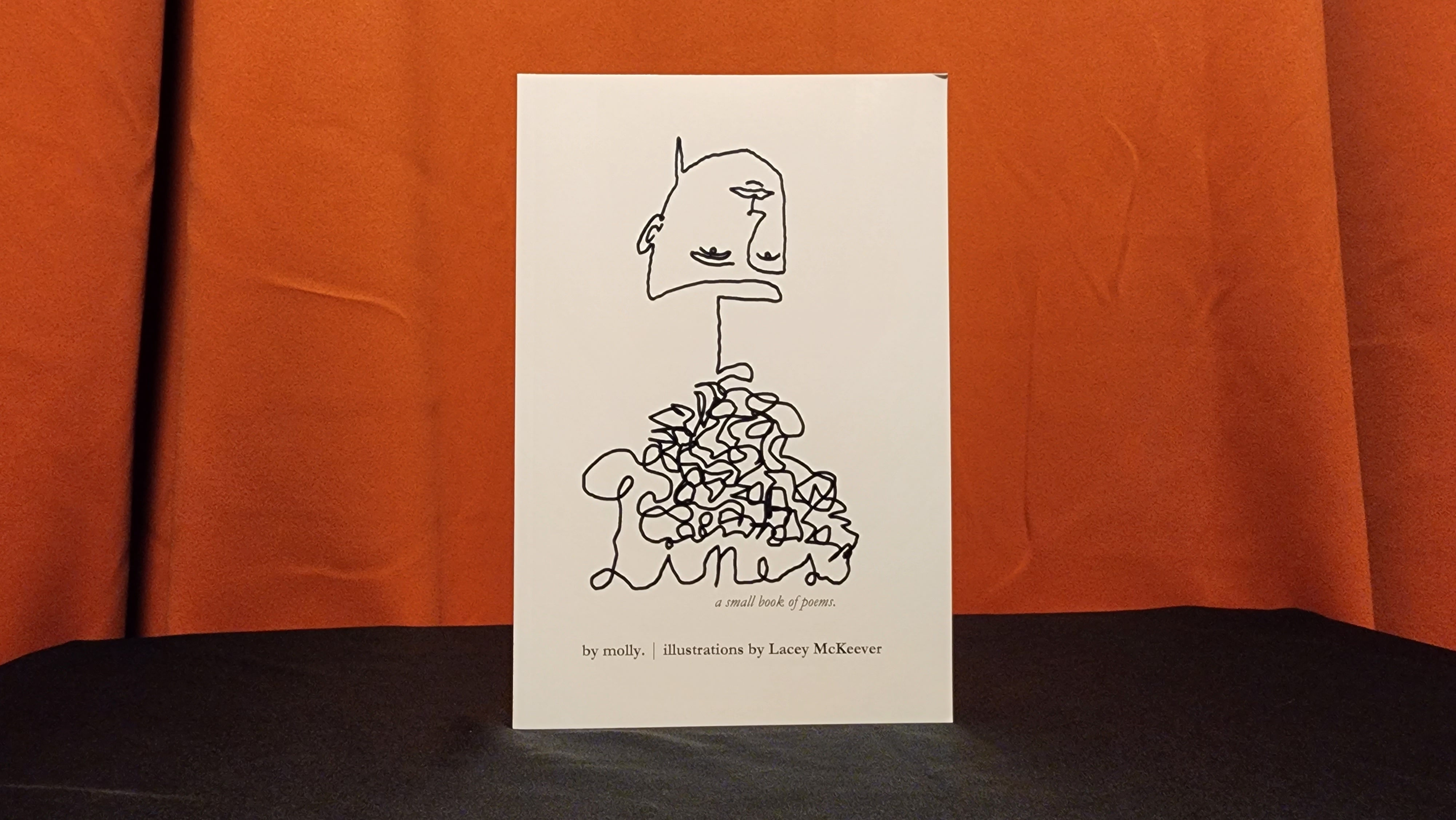 lines. a small book of poems.