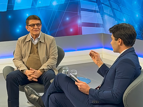 Presidente do Cofeci é destaque na Record News