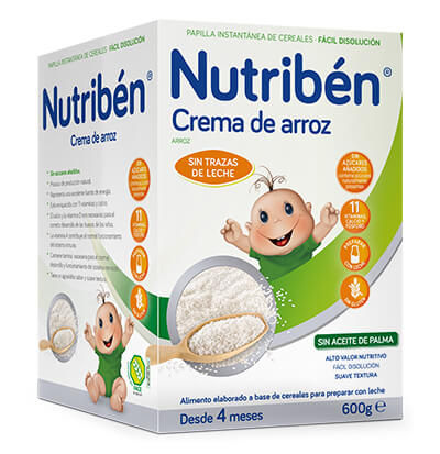 NUTRIBEN Crema de arroz 600g