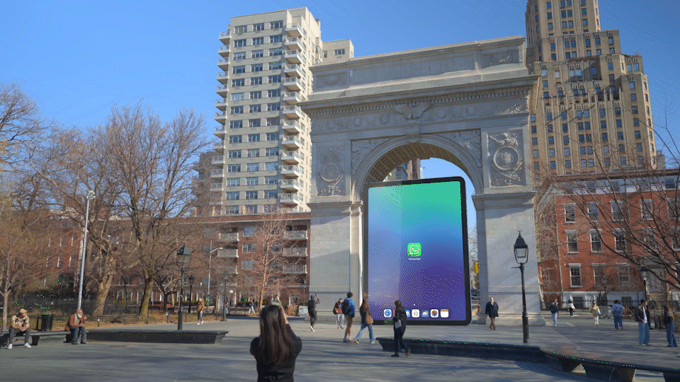 WhatsApp Now on iPad FOOH
