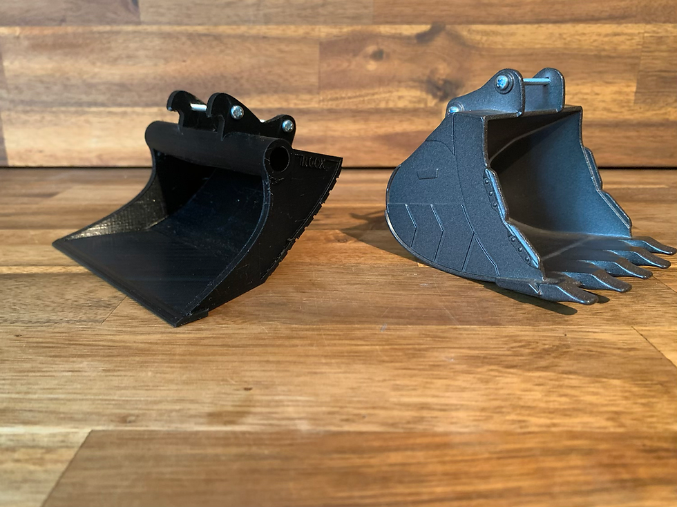 Thumbnail: Norstates Wide Mouth Grading Bucket (Scandinavian Style)