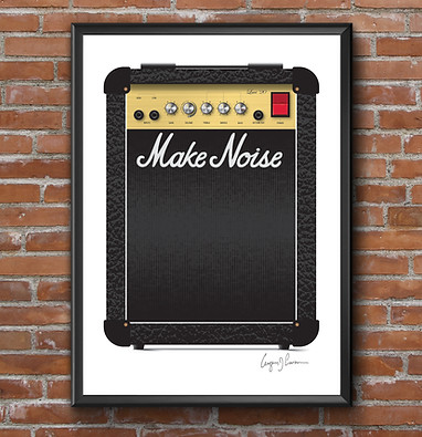 Amp Framed on brick.jpg