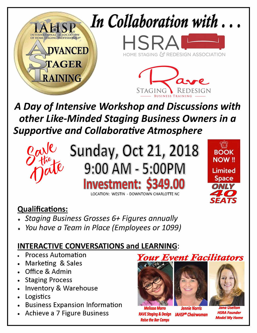 Advanced Stager Training promo