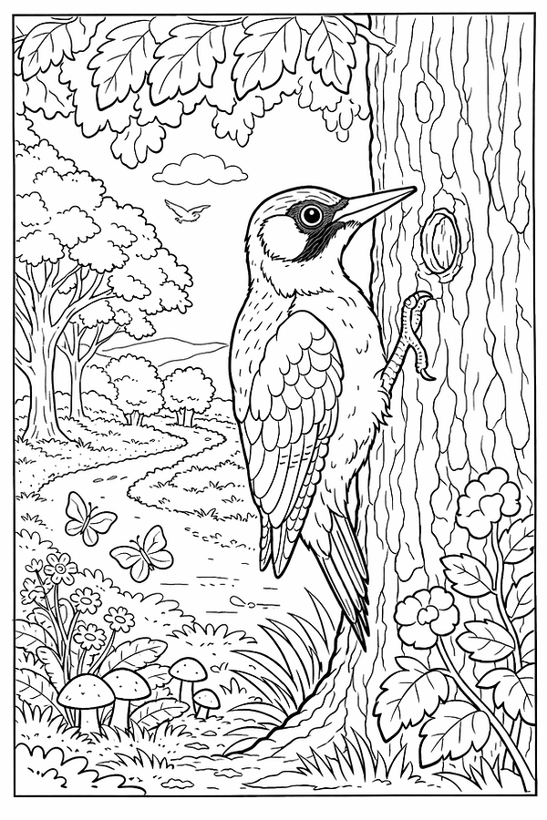 Green Woodpecker