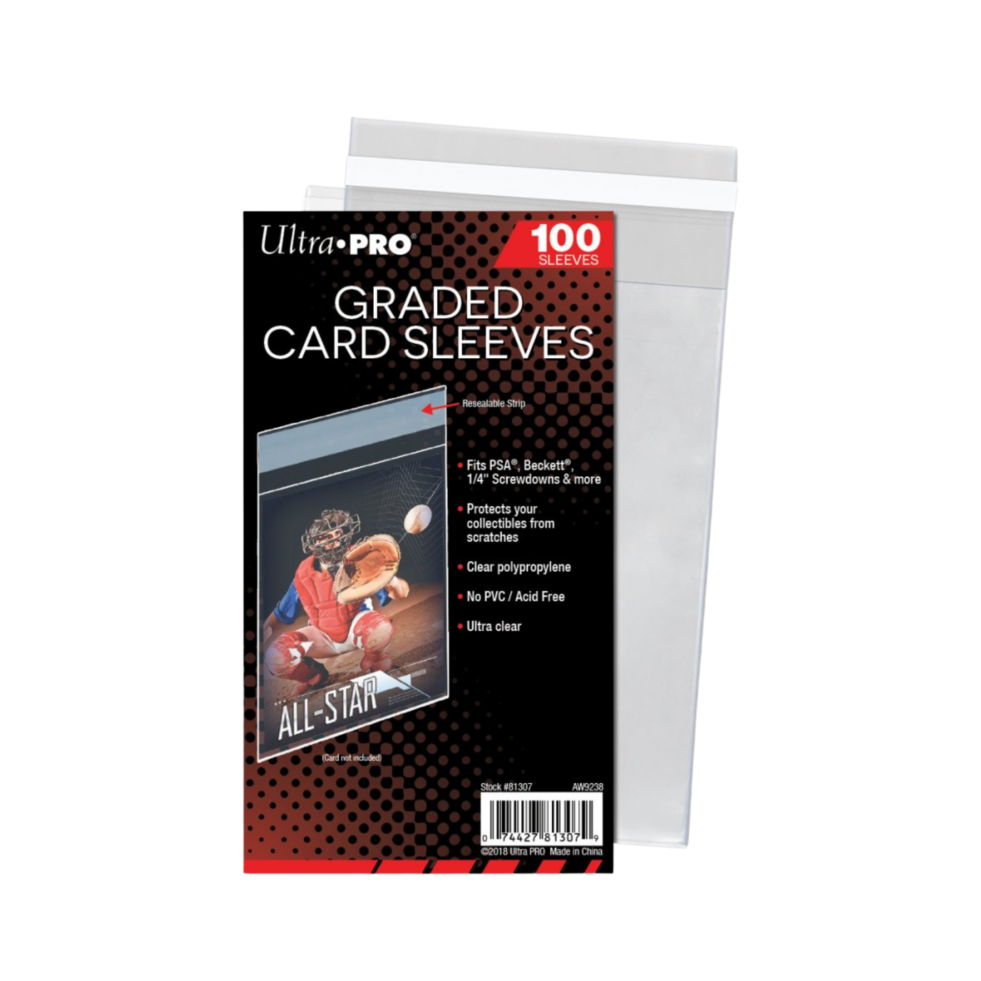 Ultra Pro Resealable Graded Card Sleeves