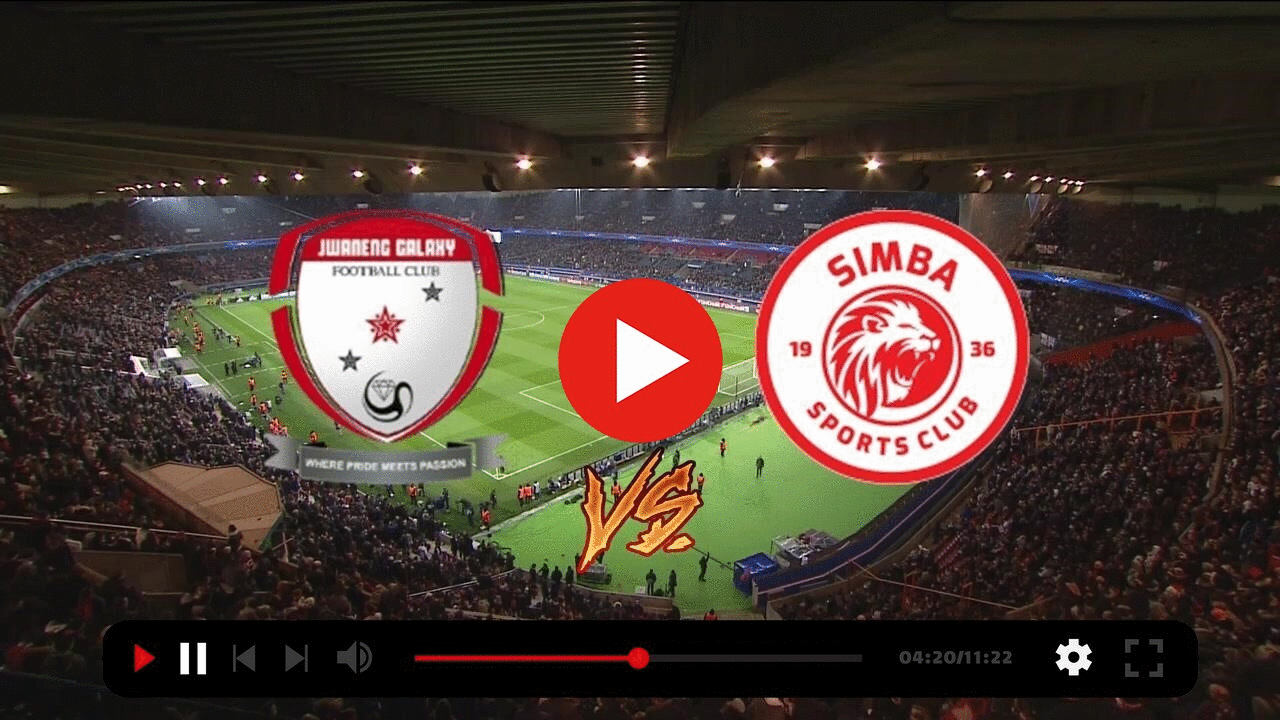 Jwaneng Galaxy VS Simba live video 2 December 2023 Soccer 6 Fitness