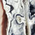Thumbnail: Blue Botryoidal Agatized Coral Pair | Black & White Banded Agate